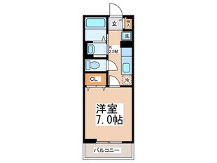 スリ－ルの物件間取画像